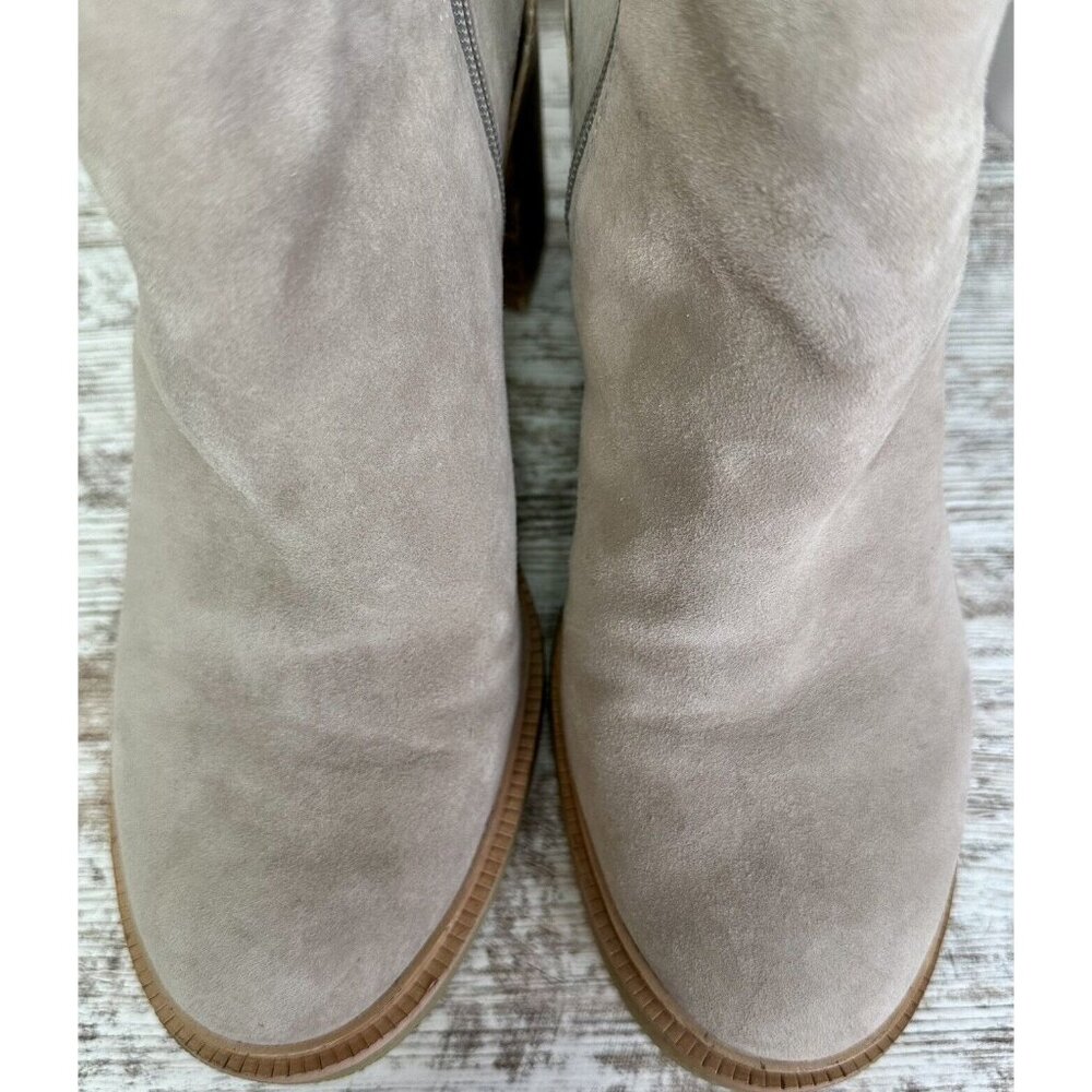 VINCE CAMUTO Gorgan Boots Women’s Size 8 Grey Suede Kelivena Ankle MSRP $149 - Picture 10 of 13